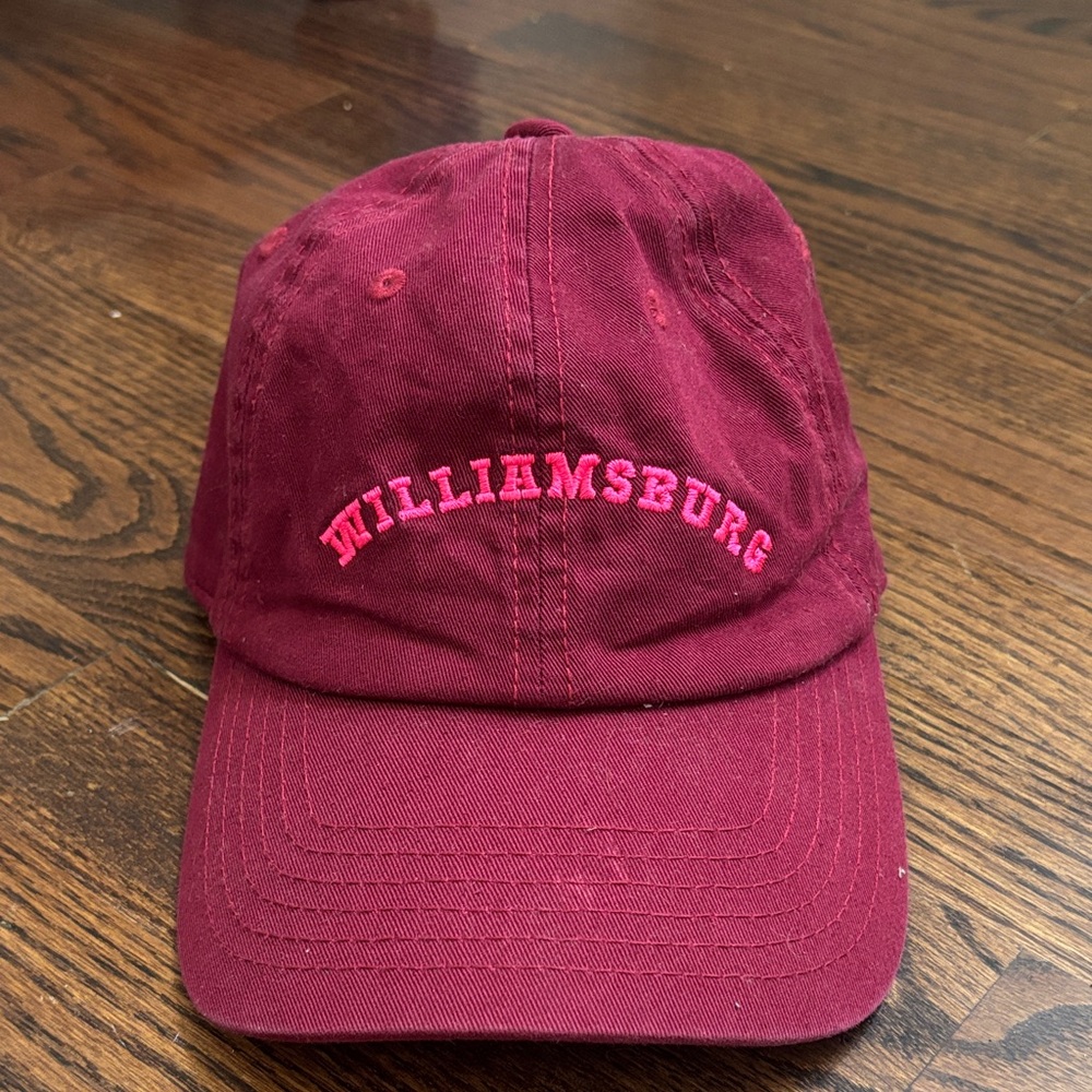 Williamsburg Maroon Cap